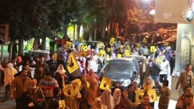 «أمن بنى سويف» يفض مسيرتين لـ «الإرهابية»