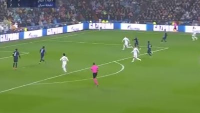 ريـال مدريد يتقدم على باريس سان جيرمان 0/1 في الشوط الأول (فيديو)