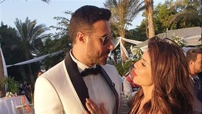 السعدني ونجلاء بدر في كواليس تصوير المشاهد الأخيرة من 