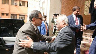 محافظ الشرقية يستقبل وزير القوى العاملة (صور)