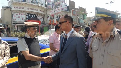 بالصور.. مدير أمن سوهاج يتفقد مركز شرطة طهطا