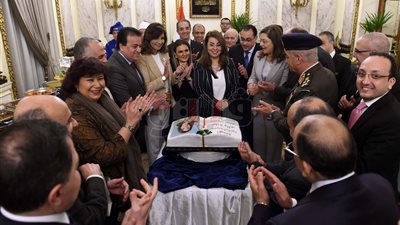 مجلس الوزراء يحتفل بتولي غادة والي المنصب الأممى الرفيع