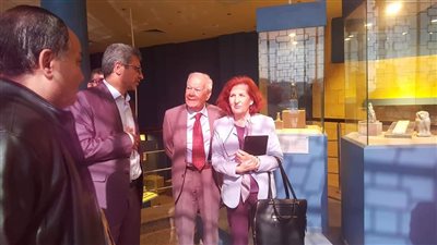 رئيس قطاع المتاحف يزور متحف آثار الشرقية