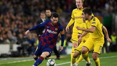 برشلونة يتقدم على دورتموند 0/2 في الشوط الأول (فيديو)