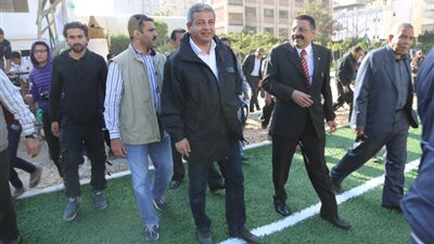 وزير الرياضة يحضر ختام البطولة العربية للكاراتيه باستاد القاهرة