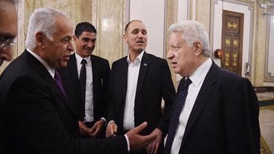 مرتضى منصور لرئيس سموحة: «لا تصح تصريحاتك بالانسحاب من المباراة»