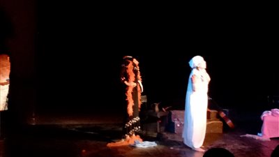 افتتاح مونودراما «أنا كارمن» على مسرح الطليعة (صور)