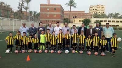 افتتاح أكاديمية نادي المقاولون في البدرشين (صور)