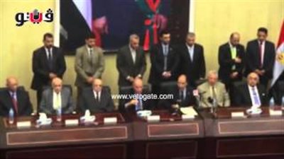 بالفيديو .. دقيقة حداد على روح الشهيد هشام بركات في حلف أعضاء النيابة الجدد اليمين