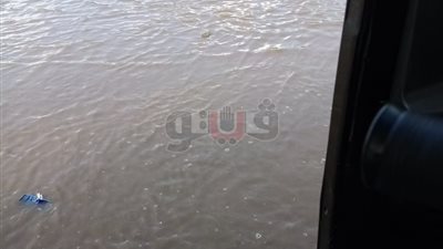 كسر ماسورة مياه شرب تغرق السنطة بالغربية (صور)