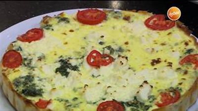 تعلمي طريقة عمل الجلاش بالجبن والسبانخ (فيديو)