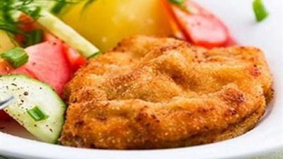 طريقة إعداد «إسكالوب بانيه بالجبن والزيتون»