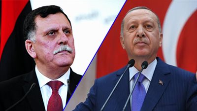 اتفاقية مشبوهة بين تركيا وحكومة السراج.. أردوغان يسعى لتكرار السيناريو السوري.. الحكومة الليبية المؤقتة والبرلمان يستنكران.. ومصر تعرب عن مخاوفها.. وخبراء: الاتفاق غير قانوني وسيظل حبرا على ورق
