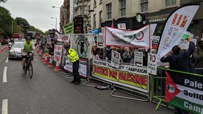 مظاهرات في لندن وأمستردام دعمًا للشعب الفلسطيني