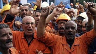 إضراب عمال النظافة بأسوان عن العمل