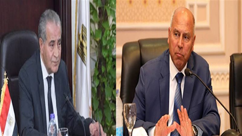 وزيرا النقل والتموين