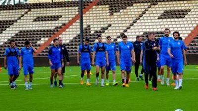 أمطار غزيرة بعد انتهاء مران الزمالك الأخير في لوبومباشي الكونغولية