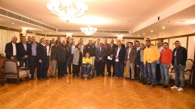 مجلس الصيد يحتفل مع الأعضاء بتسوية النزاع على أرض بورسعيد بحضور المحافظ