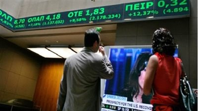 23 % تراجعا لبورصة اليونان بعد إغلاق 5 أسابيع