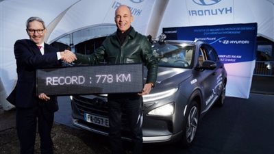 فرنسا تختبر سيارة هيونداي نيكسو الهيدروجين