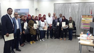 تعاون إدارة شئون الطلاب الوافدين مع 