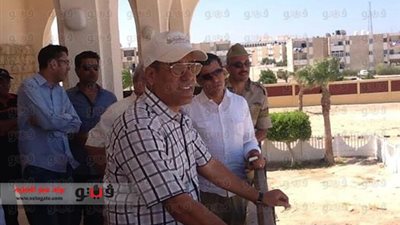 مساعد وزير الرياضة يتفقد المنشآت بجنوب سيناء