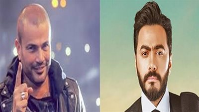 تامر حسني يلاحق عمرو دياب في استفتاء فيتو لأفضل مطرب في 2019