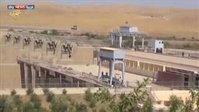 بالفيديو.. غارات جوية لاستعادة سد الموصل من «داعش»