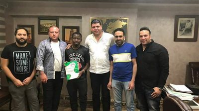 توريك جبرين يوقع للمصري البورسعيدي موسمين