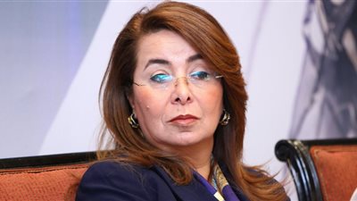 غادة والي تستعرض أمام السيسي خدمة تطبيق المحمول 