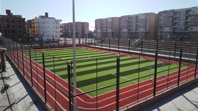 خطة جهاز دمياط لتنفيذ ملاعب خماسية لسكان المدينة