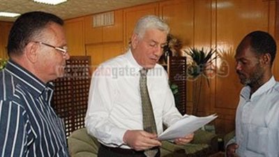 إمبابى ينهى لقاء النقل لسلبية أصحاب المشكلة