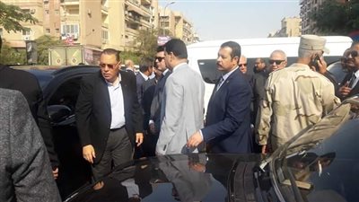 تشييع جنازة والد محافظ الشرقية بحضور وزير القوى العاملة