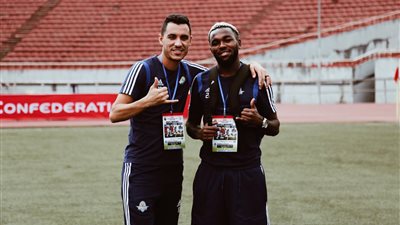 بيراميدز يعاين ملعب إينوجو قبل مواجهة رينجرز (صور)