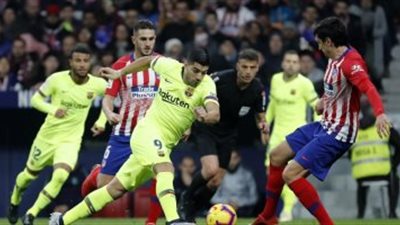 التشكيل الرسمي لموقعة برشلونة ضد أتلتيكو مدريد