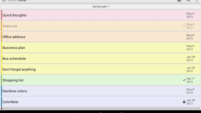 جوجل بلاى يتيح تطبيق المفكرة السريعة لتدوين الملاحظات