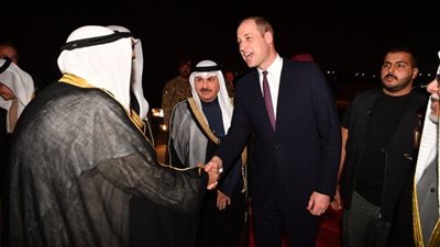 الأمير وليام يصل الكويت إلى في زيارة تستغرق 4 أيام للشرق الأوسط