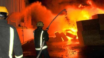الحماية المدنية تسيطر على حريق في مصنع «2» بشركة غزل المحلة