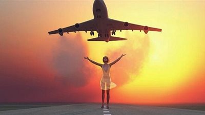 إرشادات يجب اتباعها على متن الطائرة.. تجنب الوقوف خلال الإقلاع والهبوط.. اتبع تعليمات طاقم القيادة.. التزم بمقعدك ولا تتعدى على الآخرين.. وتجنب حمل الأدوات المزعجة