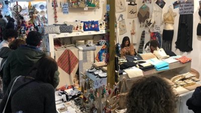 إقبال كبير على الجناح المصري في معرض ارتجيانو