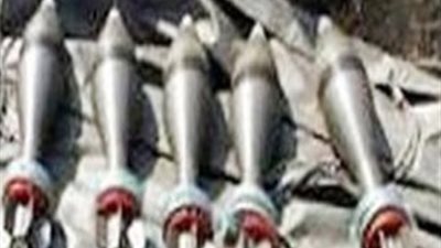 العثور على 3 دانات مدفع من مخلفات الحرب في «دمنهور»