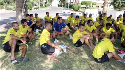 كريم ممدوح ينتظم في تدريبات 