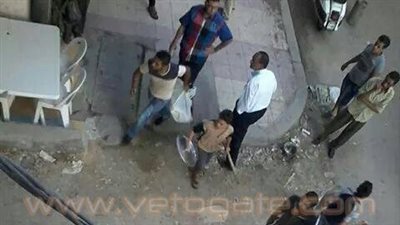 بالصور.. مشاجرة بالأسلحة النارية بـ«الهانوفيل»