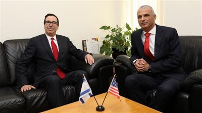 اجتماع بين وزير مالية الاحتلال ونظيره الأمريكي لمناقشة ملف إيران