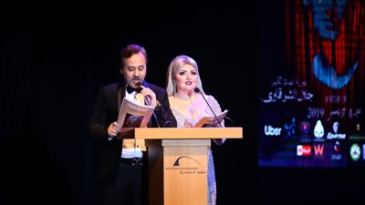 إيهاب فهمي ومها أحمد يقدمان حفل افتتاح مهرجان الإسكندرية المسرحي العربي