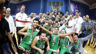 الاتحاد السكندري يتوج بلقب دوري مرتبط رجال السلة