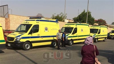 وصول 20 سيارة إسعاف إلى مطار القاهرة لنقل رفات شهداء مذبحة سرت