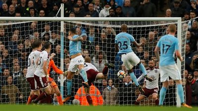 أهداف مباراة مانشستر سيتي وبيرنلي 4-1 في الدوري الإنجليزي (فيديو)