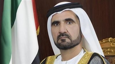 حاكم دبي ورئيس الوزراء اللبناني يشاركان في حفل قناة السويس