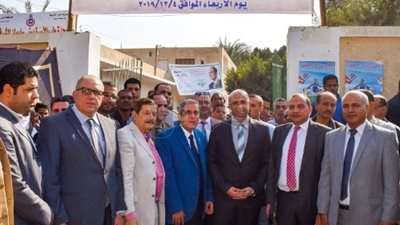 تنفيذًا لمبادرة حياة كريمة.. انطلاق القافلة الطبية الشاملة بقرية بني سليمان ببني سويف